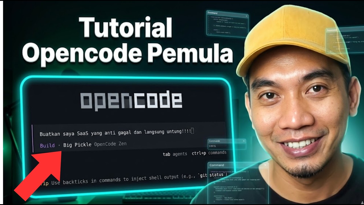 TUTORIAL OPENCODE 🚀 Tool Agentic Coding Yang Wajib Dicoba