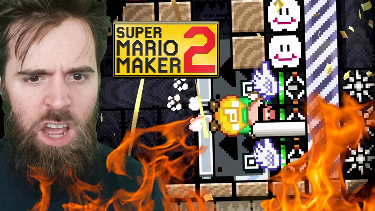 If There is a Hell, It Looks SOMETHING LIKE THIS. [SUPER MARIO MAKER 2]