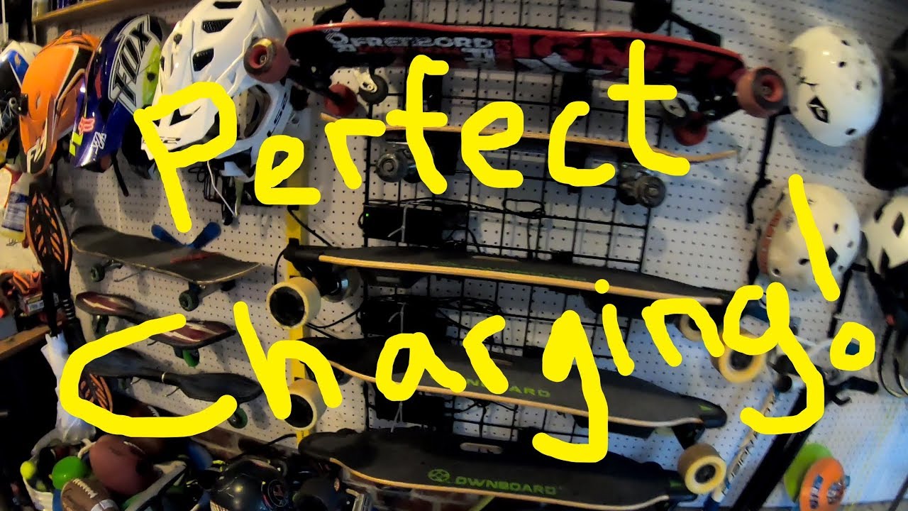 How to Charge your  Electric Skateboards!