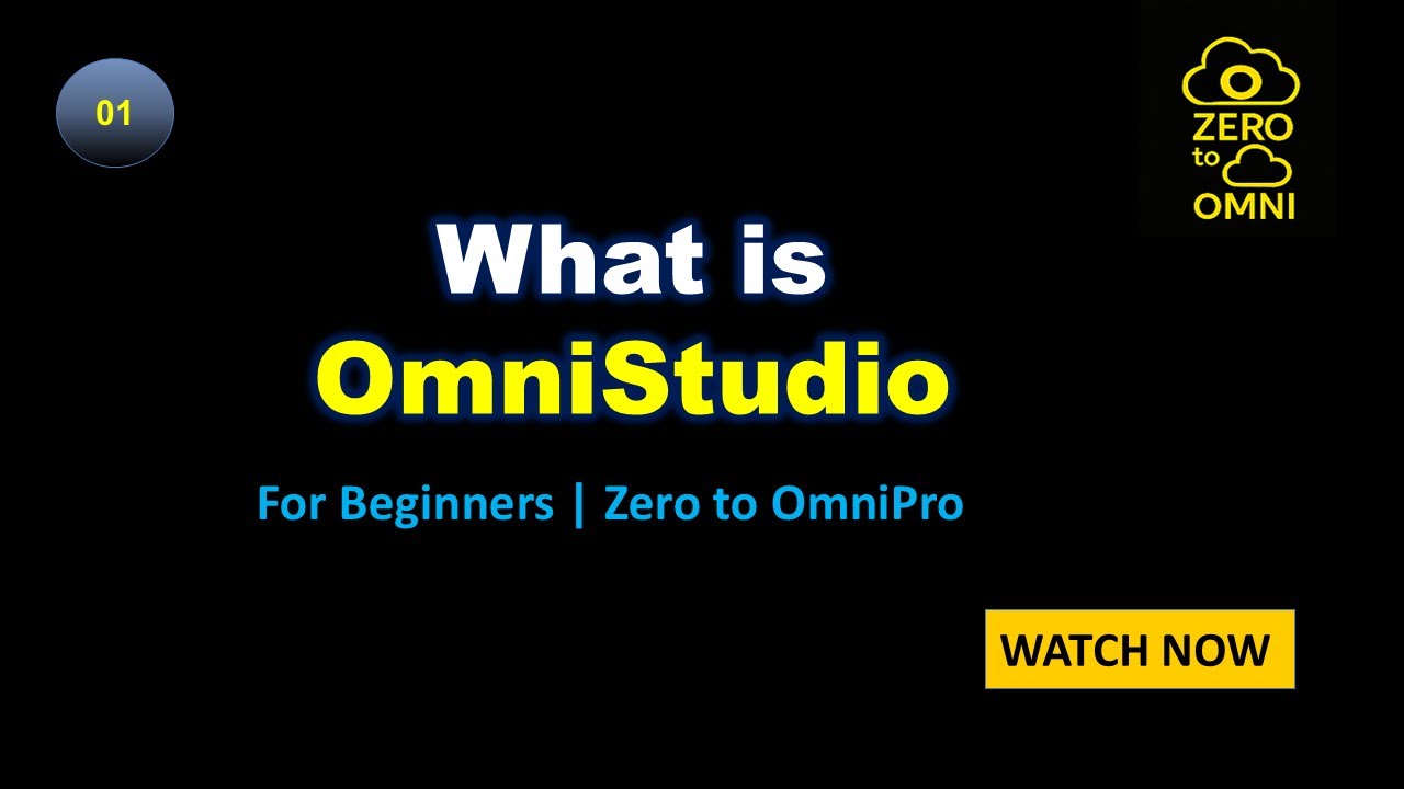 1.OmniStudio Overview | What, Why & How OmniStudio | Components of OmniStudio | Introduction to Omni