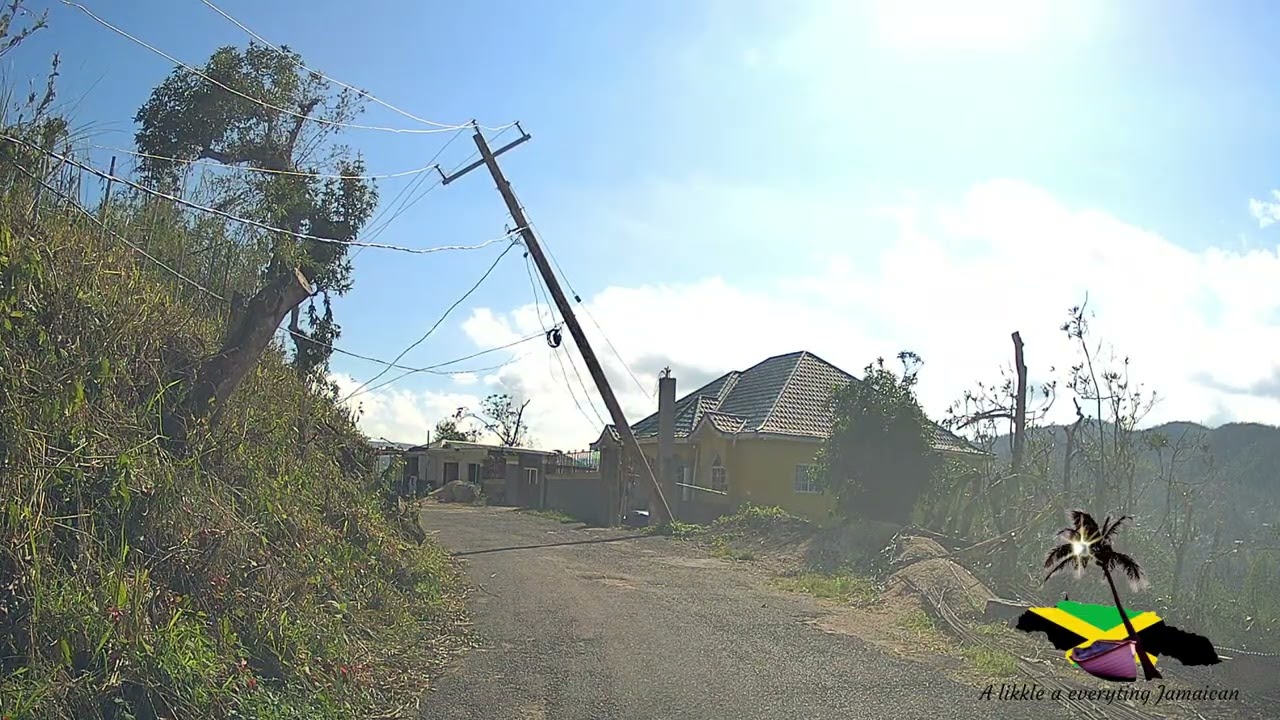 Travelling to Albert Town from Troy  After Hurricane Melissa