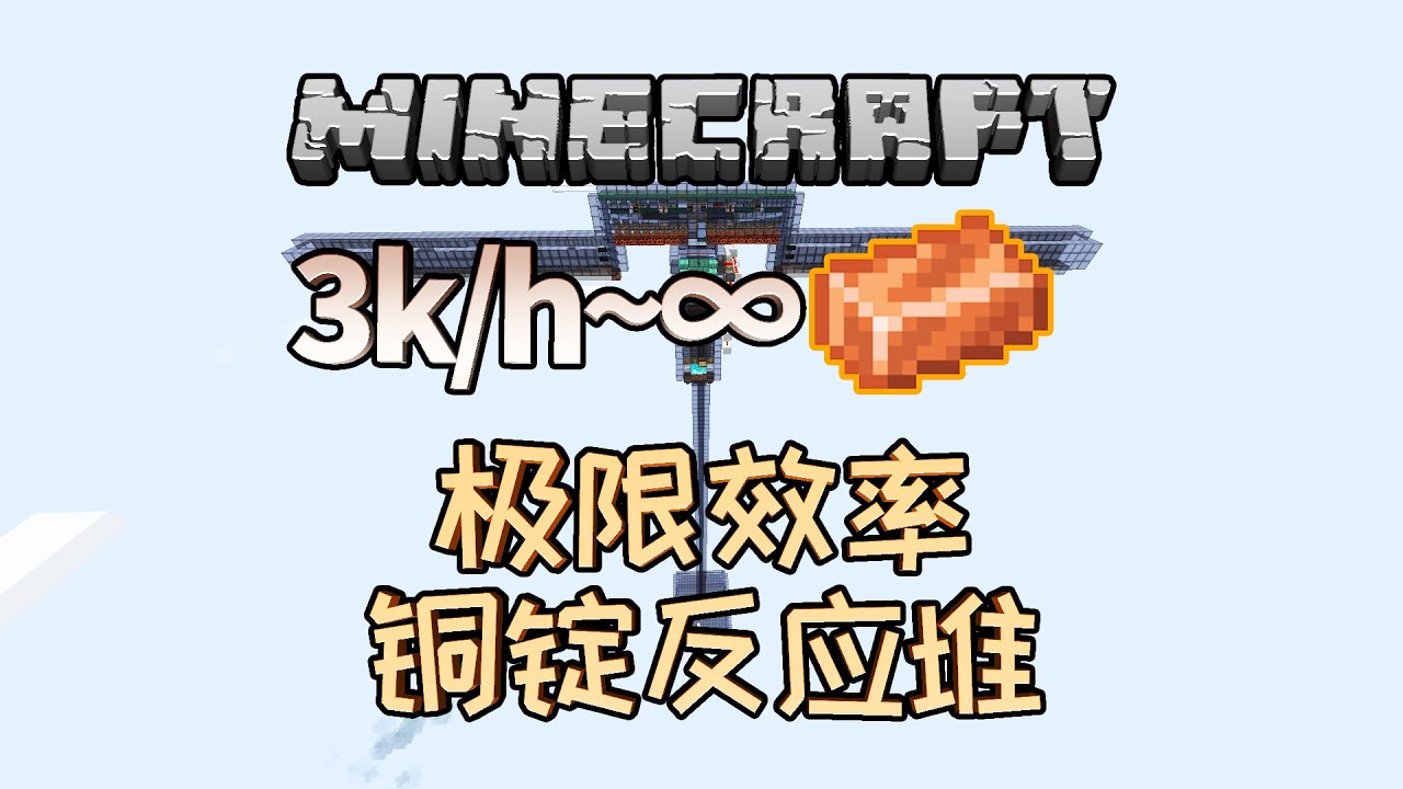 Self-adapted Effeciency Copper Reactor V3/实装优化的极限效率铜锭反应堆【LazyPoorSimple】
