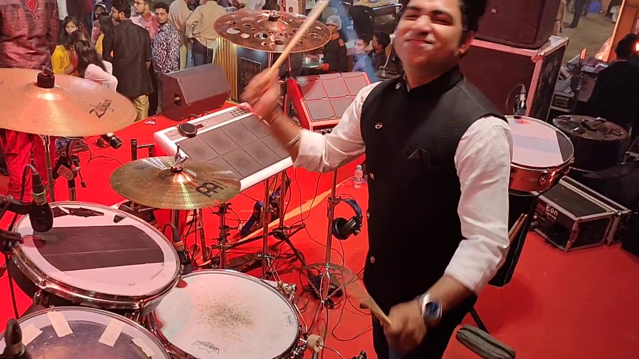 Ghoomer live drums and percussions cover by bheemsen shiromani