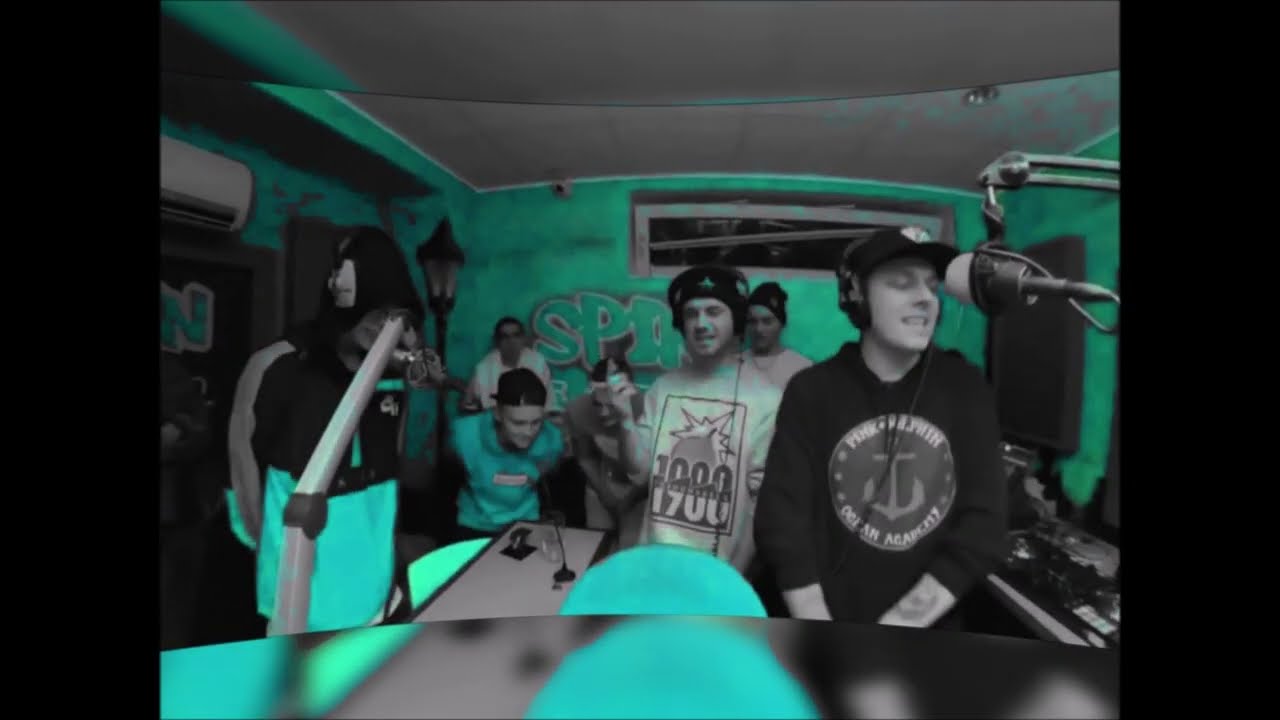 HAHA CREW - / SPIN LIVE RAP / yzo, samey, karlo