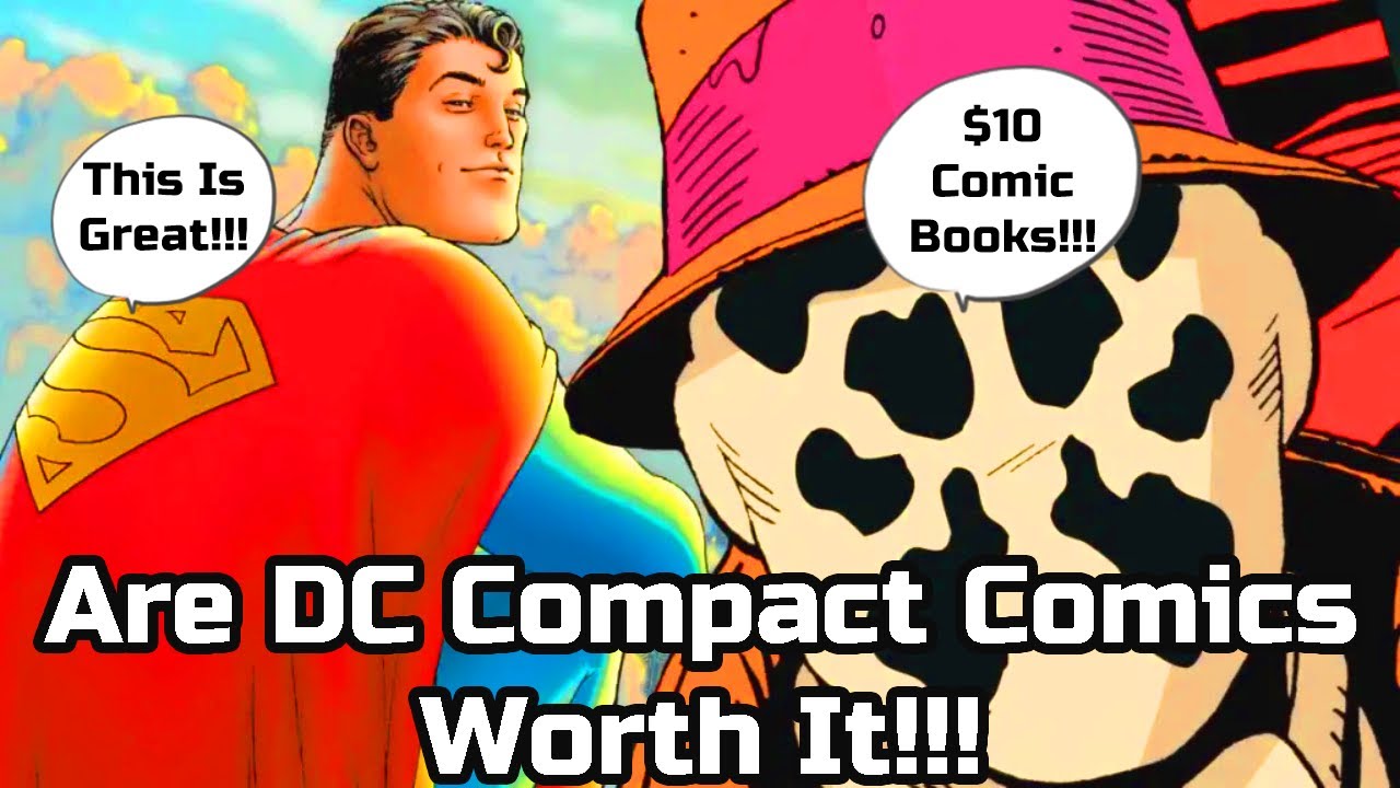 DC Comics Debut DC Compact Comics!!! | Reprinting Classic Stories Aimed At New Readers