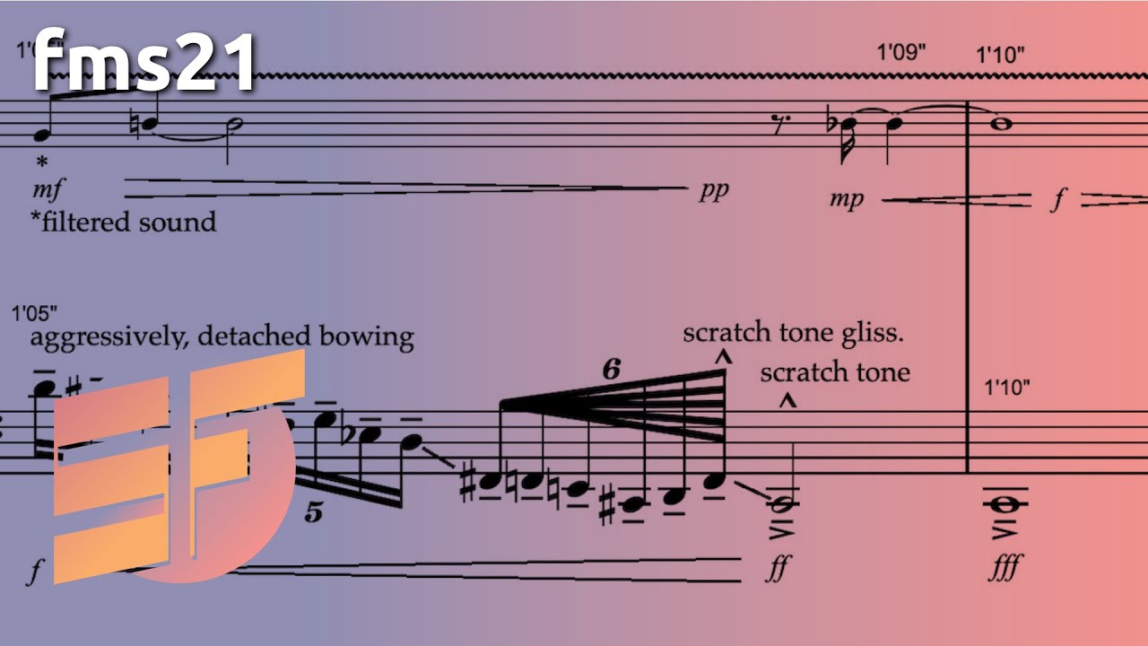 Kyong Mee Choi &mdash; Inner Space [w/ score]