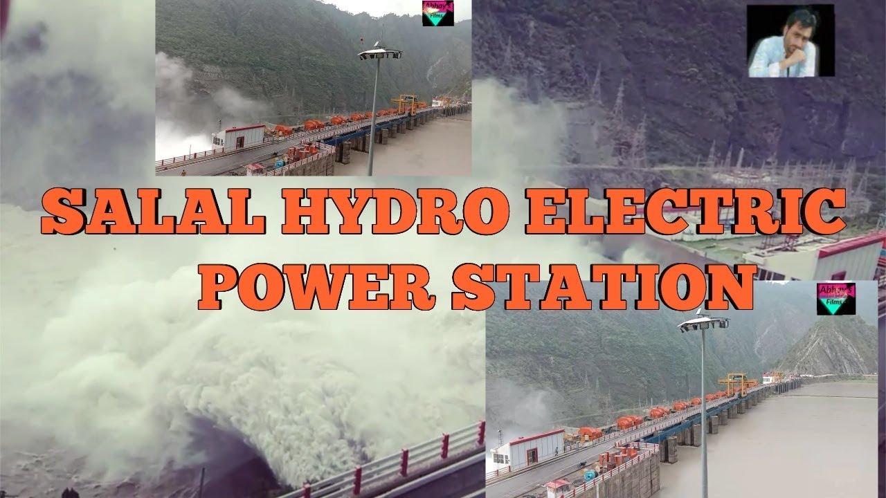 Salal hydro electric power station on river chinab, jammu and Kashmir