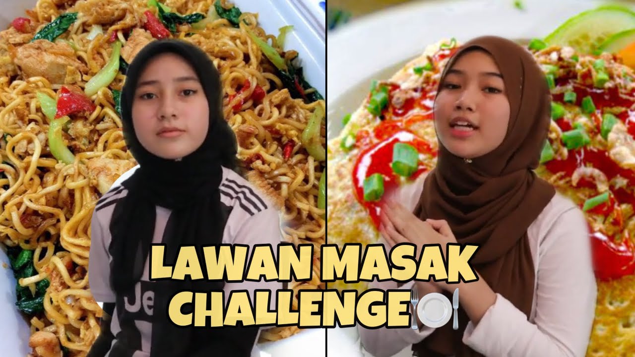 LAWAN MASAK CHALLENGE !! SYUDA MACAM CHEF !!