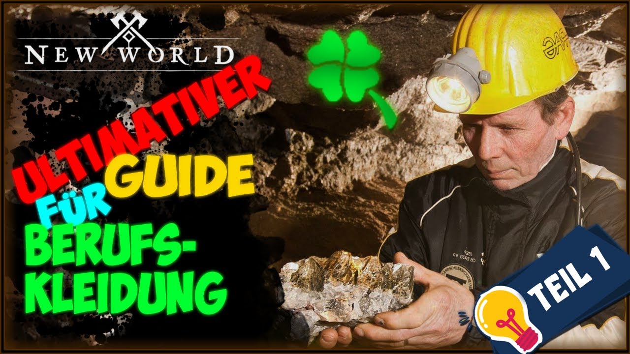 💯 New World - Ultimativer Guide für Berufskleidung Teil 1 / Sammeln, craften, Auktionshaus 🦺