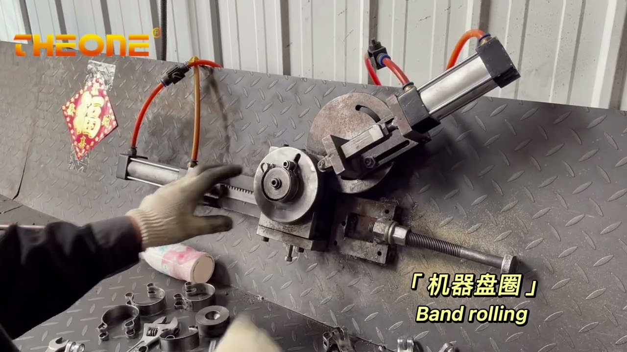 HOW TO MAKE A   SINGLE  BOLT PIPE CLAMP1`3333333333333`