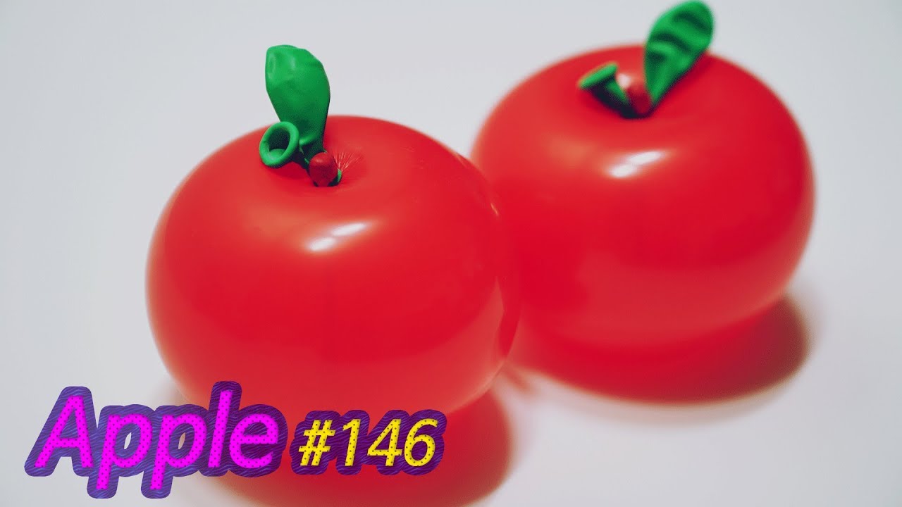 풍선아트 사과 #146 요술풍선 / Apple - Balloon Art #146