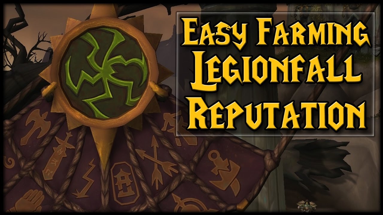 Fastest Legionfall Reputation Farming!