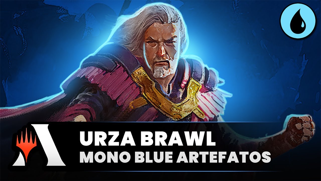🔵 ESSE CARD É QUEBRADO! | MONO BLUE URZA no BRAWL! (Magic Arena)