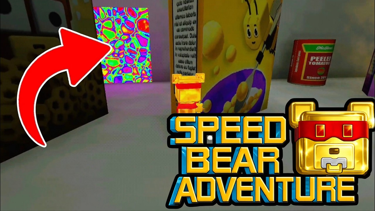 Super Bear Adventure Gameplay Walkthrough - I found secret color door in Giant House