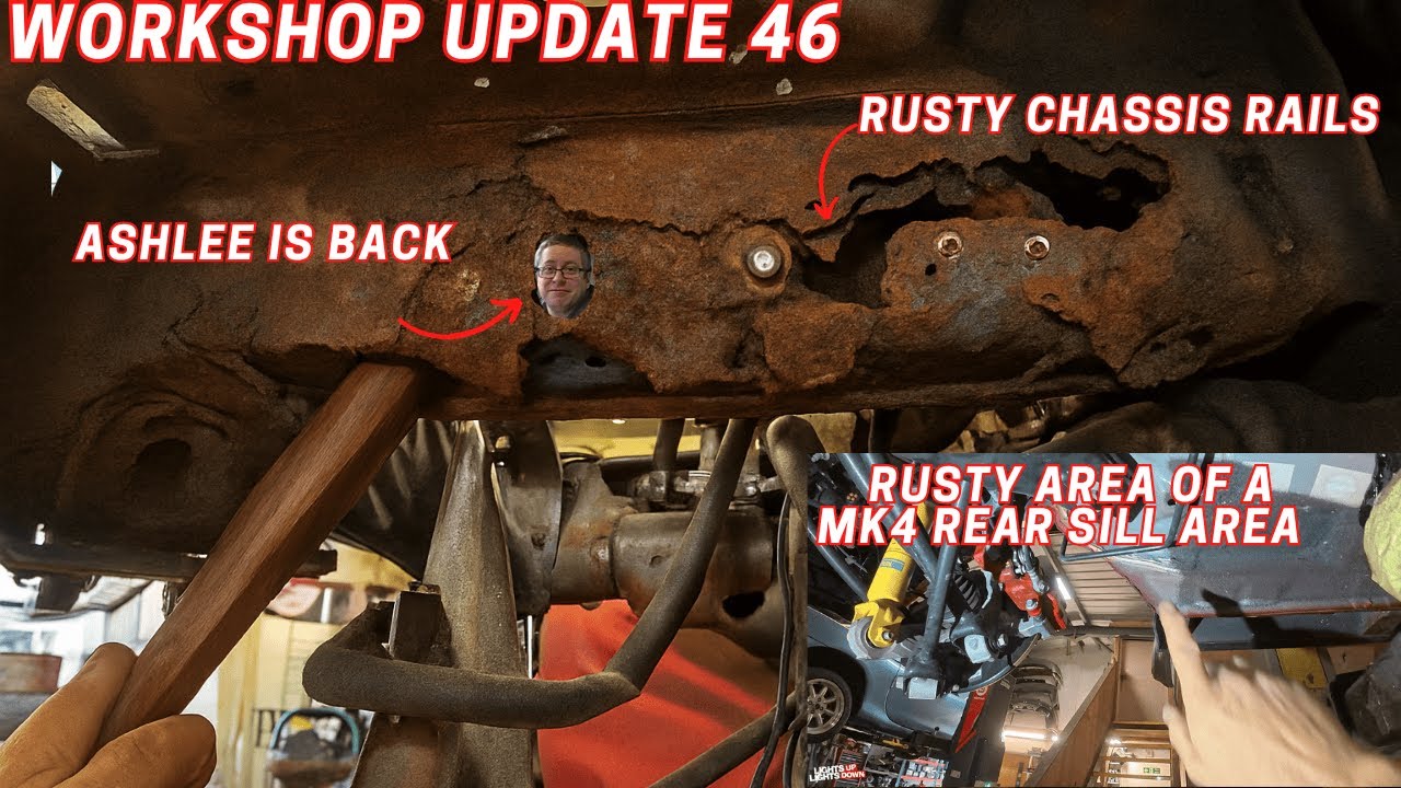 Workshop Update 46 Ashlee's back, can you spot him in the thumbnail.
