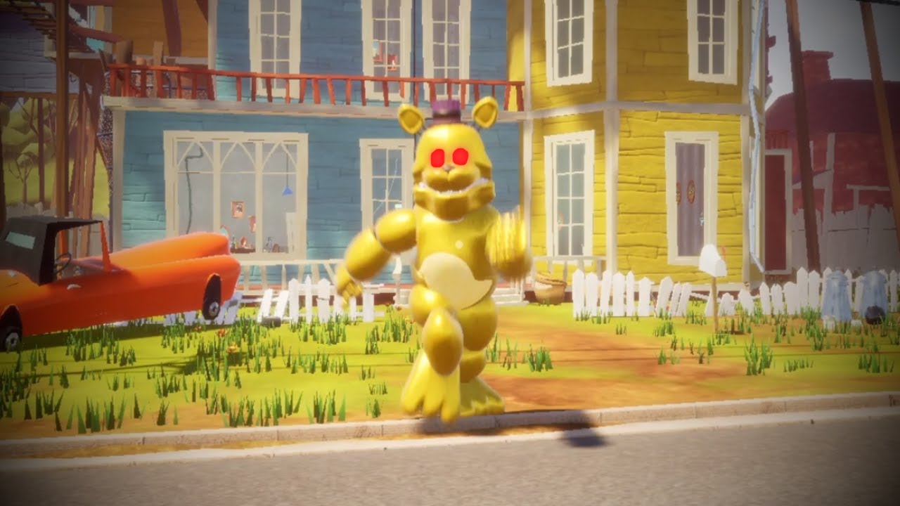 Они поместили самого быстрого Фредбера в Hello Neighbor...