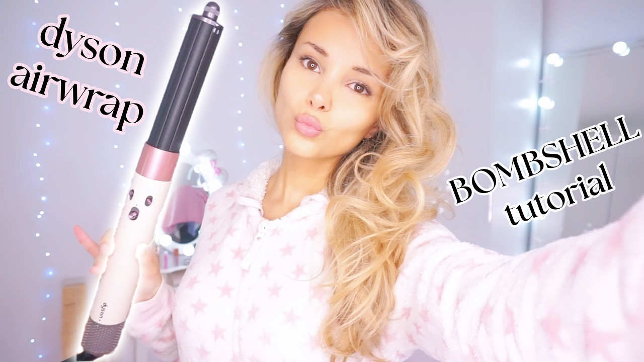 Урок по созданию локонов Dyson Airwrap Bombshell Curls ♡ держится 4 дня
