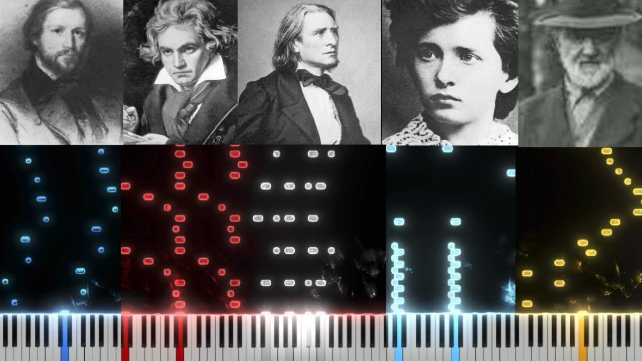 Top 10 Hardest Piano Works (up to 1920) 【Caleb Hu】