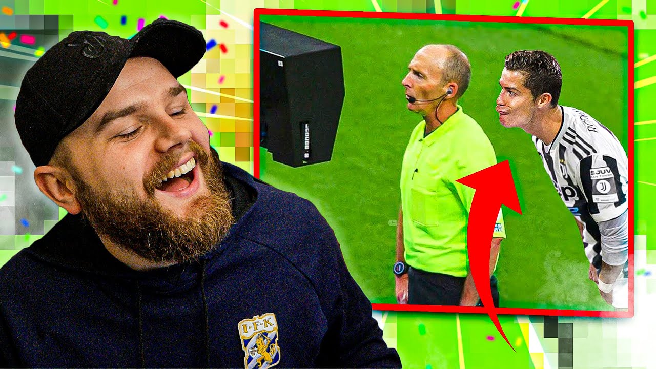 REAGERAR PÅ *COMEDY FOOTBALL* 😅 RIKTIGT ROLIGA KLIPP!