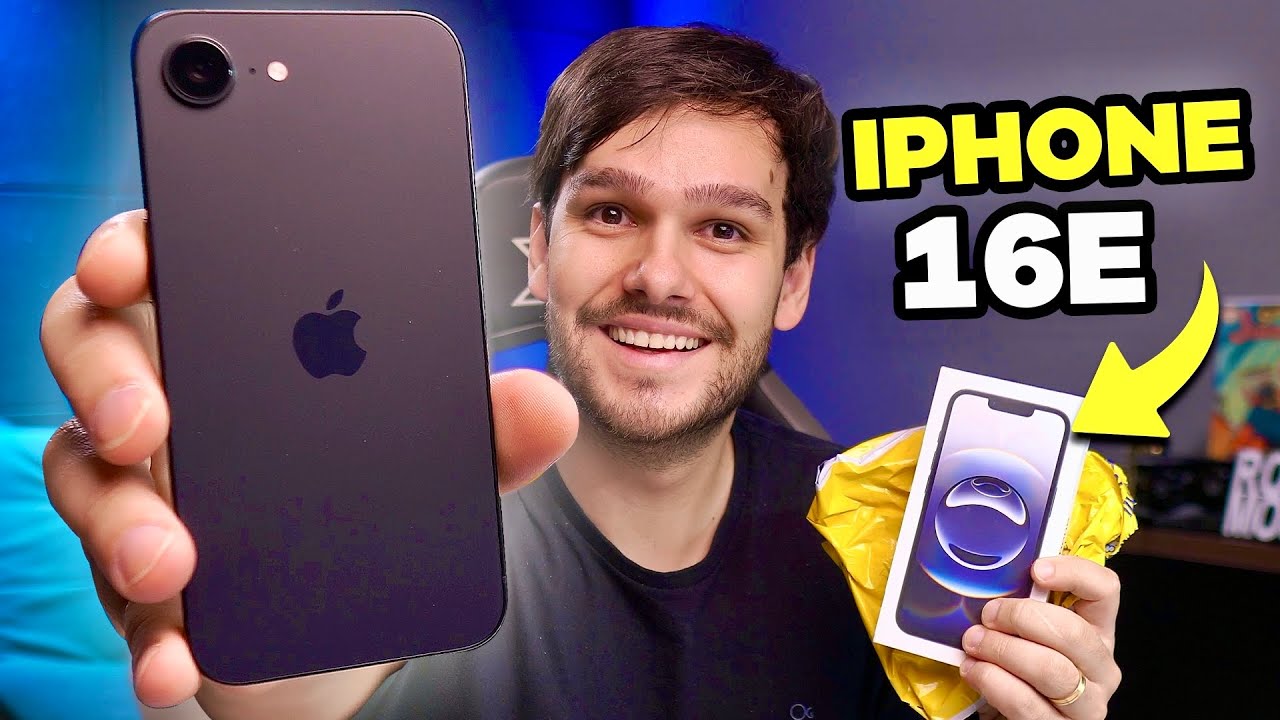 COMPREI O IPHONE 16E MAS SERÁ QUE VALE A PENA?  MELHOR QUE IPHONE 14?