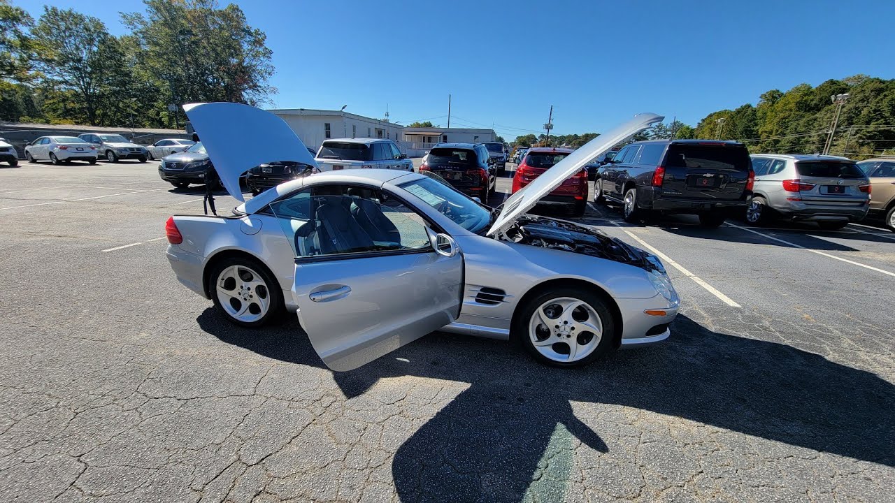 2005 Mercedes Benz SL 500 test drive pre-purchase inspection video by Karcheckz Atlanta