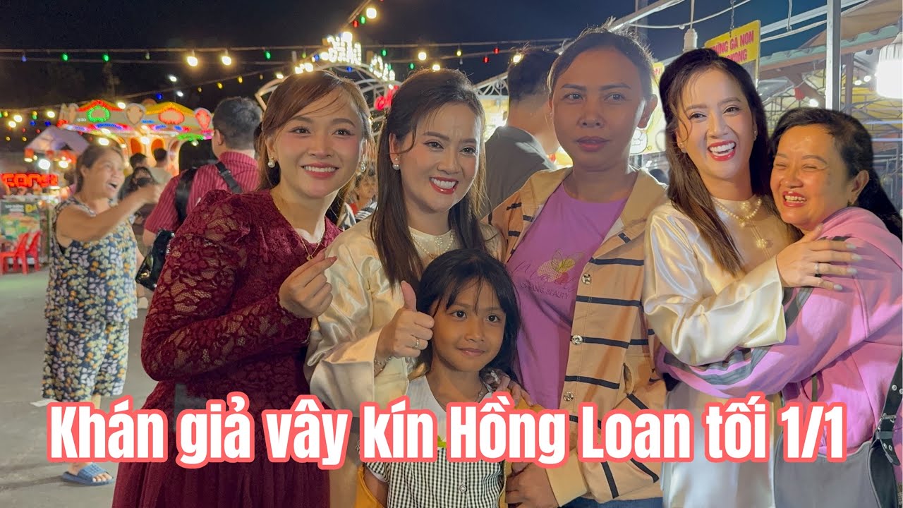 Tối 1/1 Khán Giả Bình Dương Vây Kín Hồng Loan tại Lô Tô Show, Ve Chuột Cái Nhìn Mà Thèm