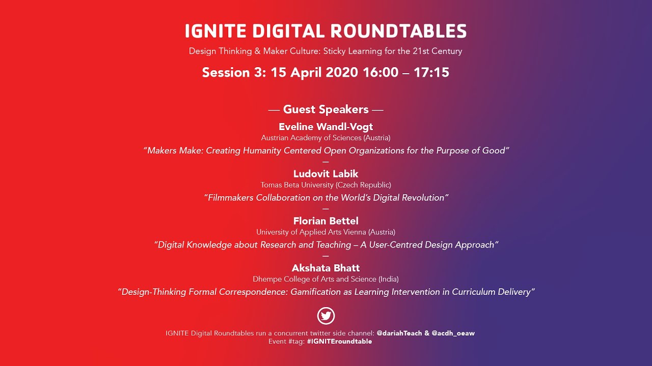 Ignite Roundtable - Session 3