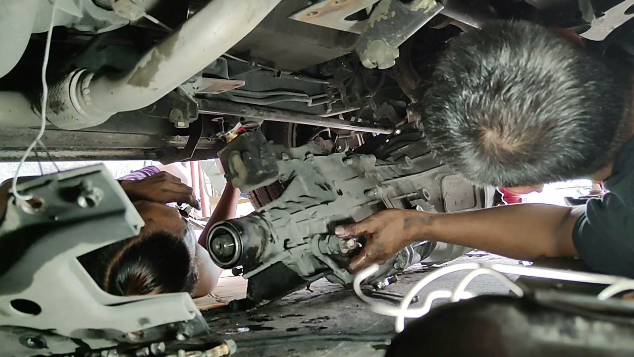 REPLACE CLUTCH COMPONENT ISUZU CROSSWIND PART2