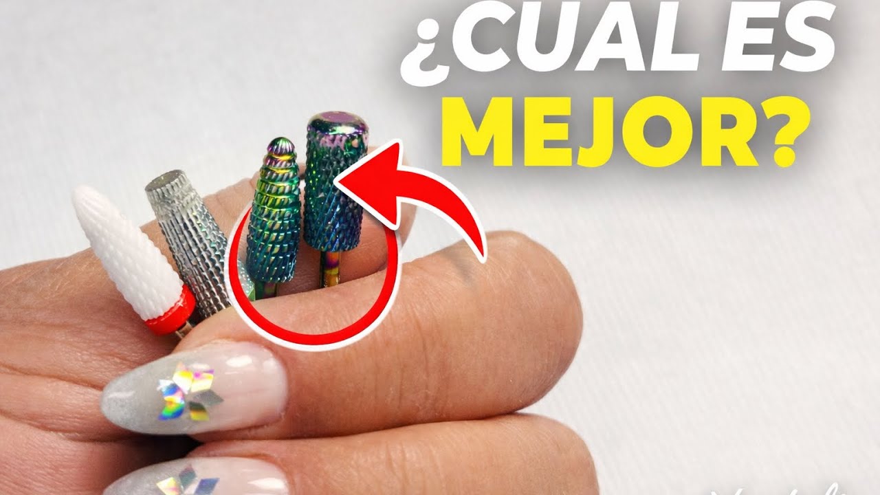Mi broca favorita para retirar producto sin dañar la uña