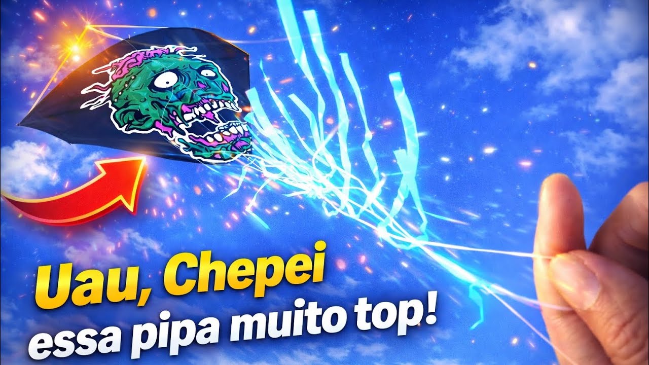 “Vitor Pipeiro xepou pipas INSANAS nesse festival! 😱🪁”