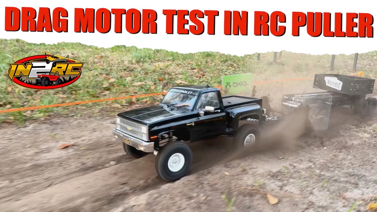 RC Pulling Test and Tune - Drag Motor