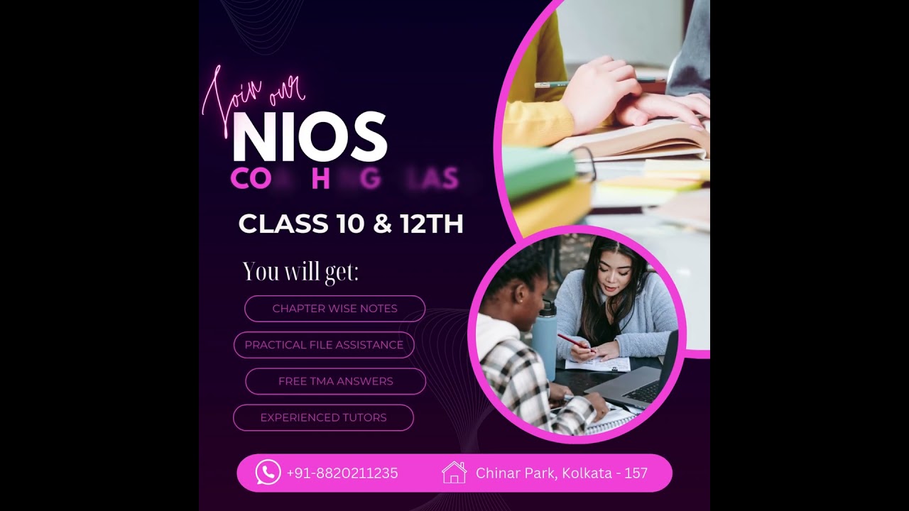 Join our NIOS Coaching classes | Jupiter Edutech | Chinar Park | Kolkata