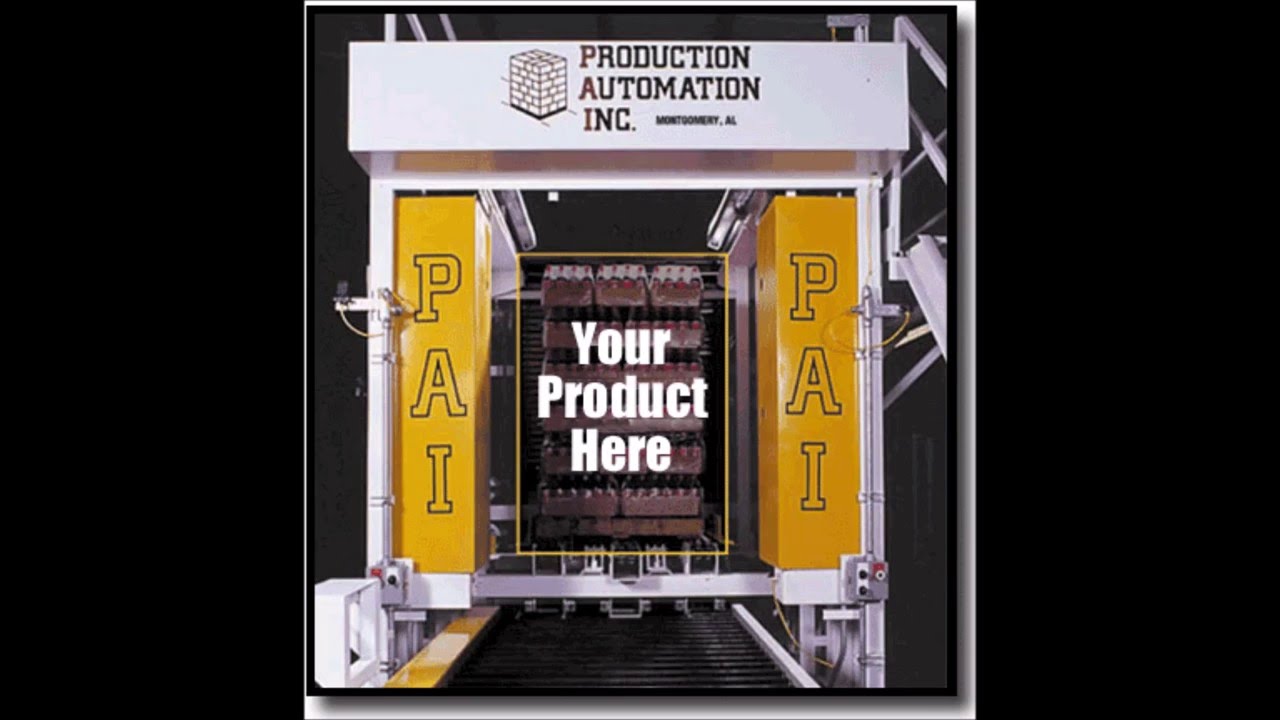 PAI Series 9000 High Speed In Line High Level Palletizer