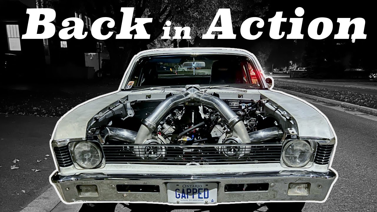 The Nova is Back! with Twin Turbos and EFI!