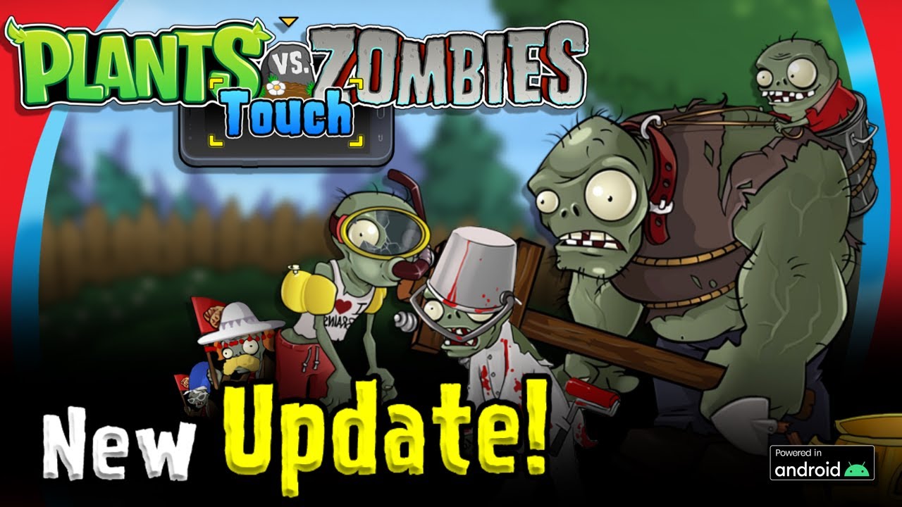 Plants Vs Zombies Touch: Zombatar Update | and New Minigames | Available Now!
