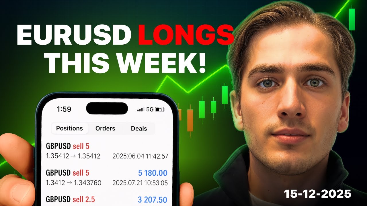 I AM BUYING EURUSD THIS WEEK! - Forex Market Outlook Ep. 93