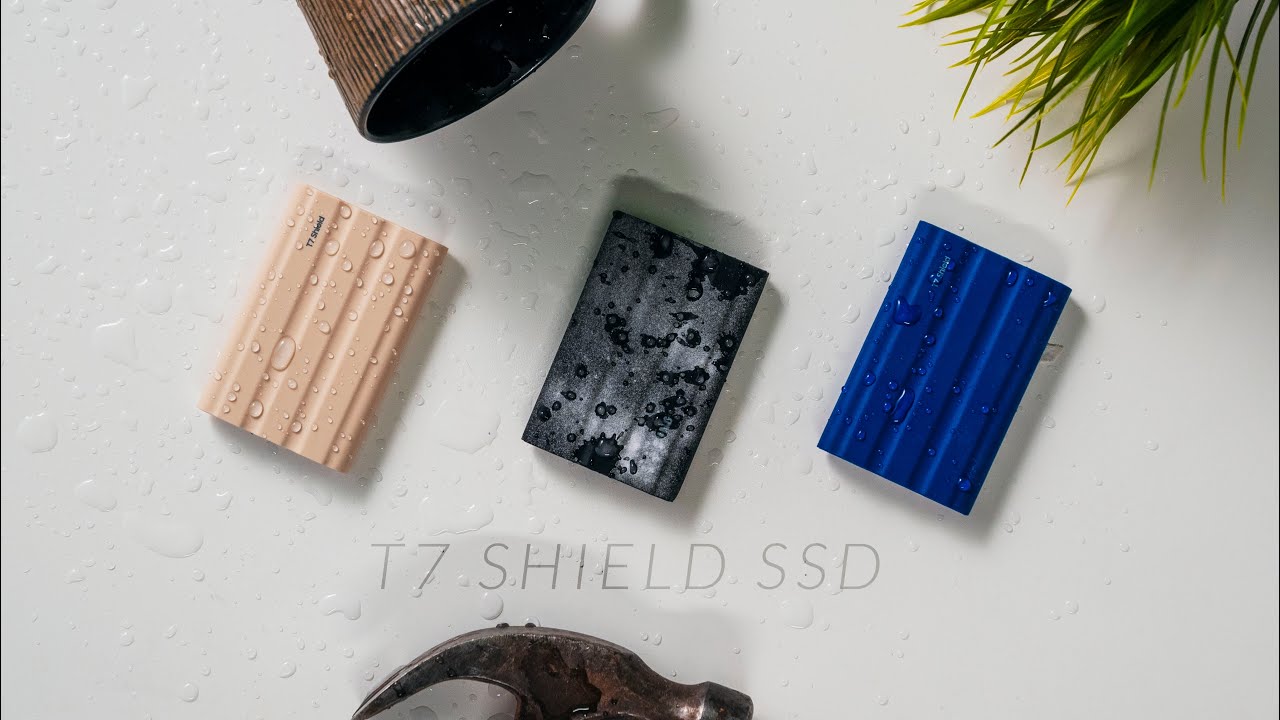 Samsung T7 Shield SSD - Strong, Fast & Durable!