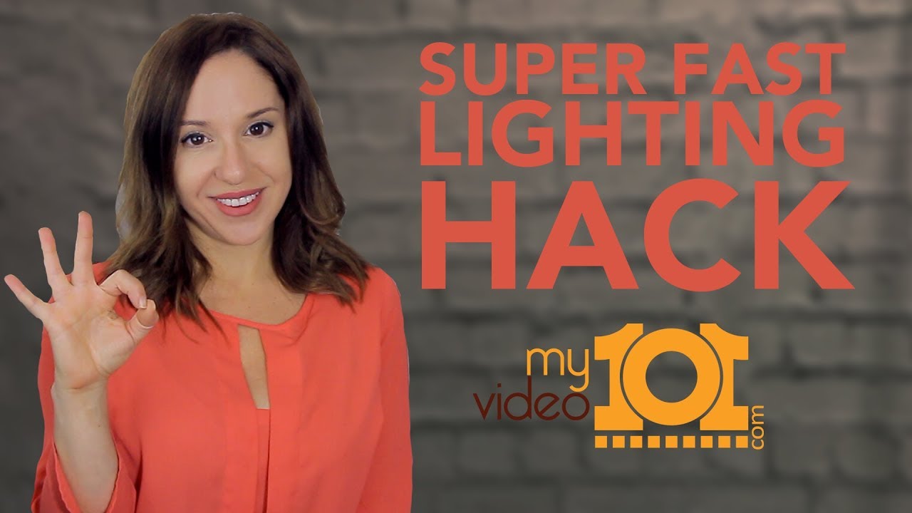 How to Look Good in Your Webcam Video [Lighting Hack]