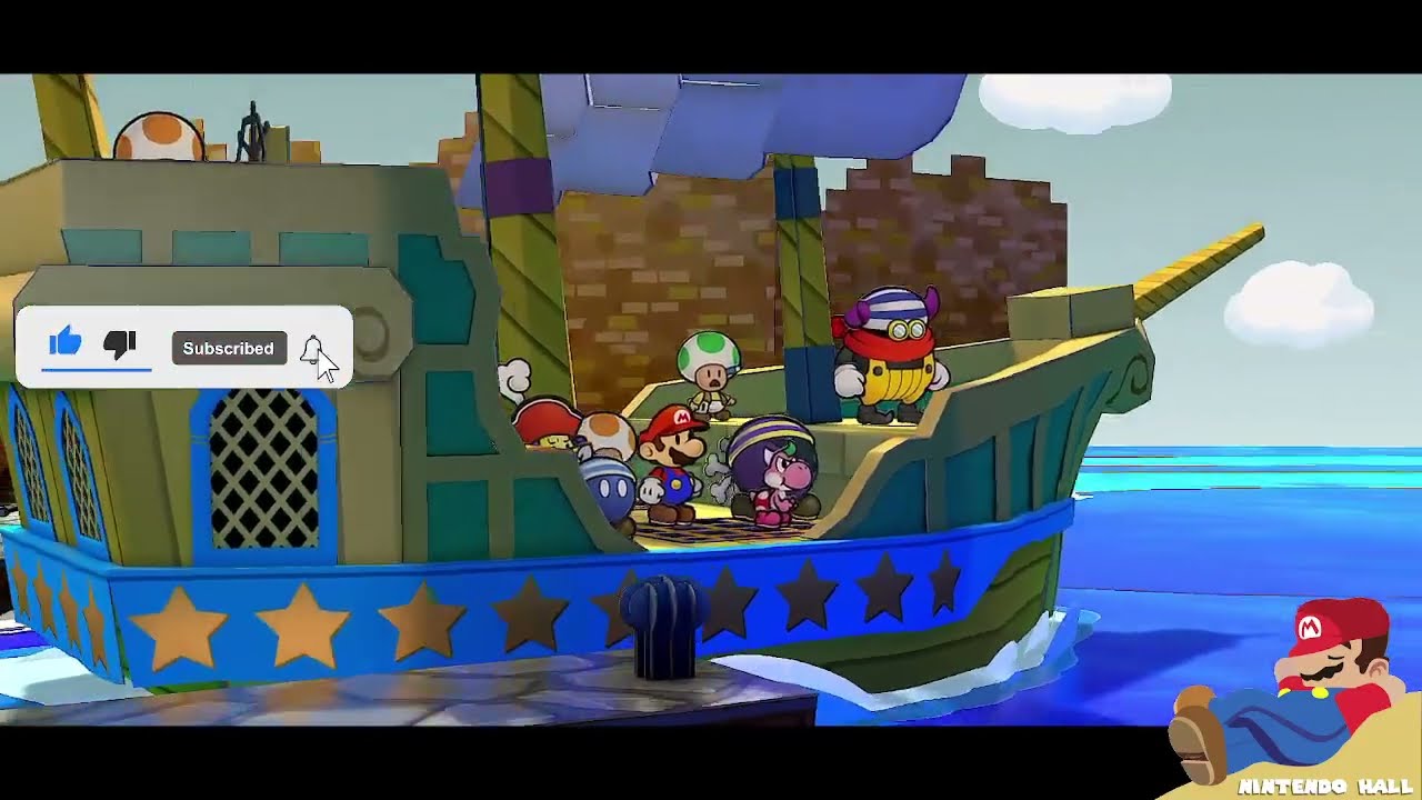 Paper Mario: Il Portale Millenario (Ep10) Isola_Tropico con Cannonio per la Stella Zaffiro di Cortez