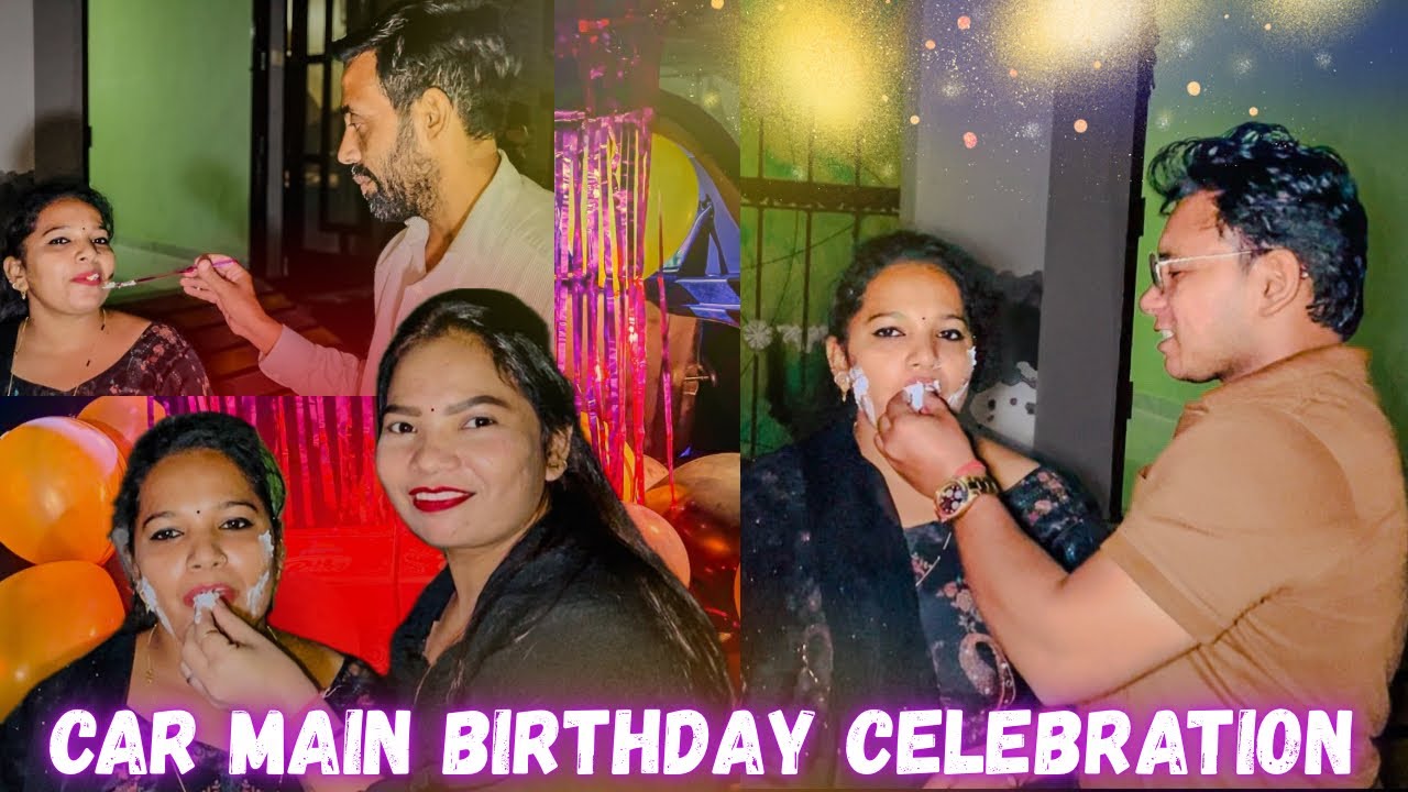 Car Mein Hui Birthday Celebration 😍| Didi Ka Special Surprise 🎁|Svm Vlogs