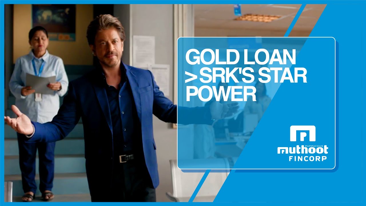 SRK Brings Drama. We Bring the Gold Loan | Muthoot FinCorp