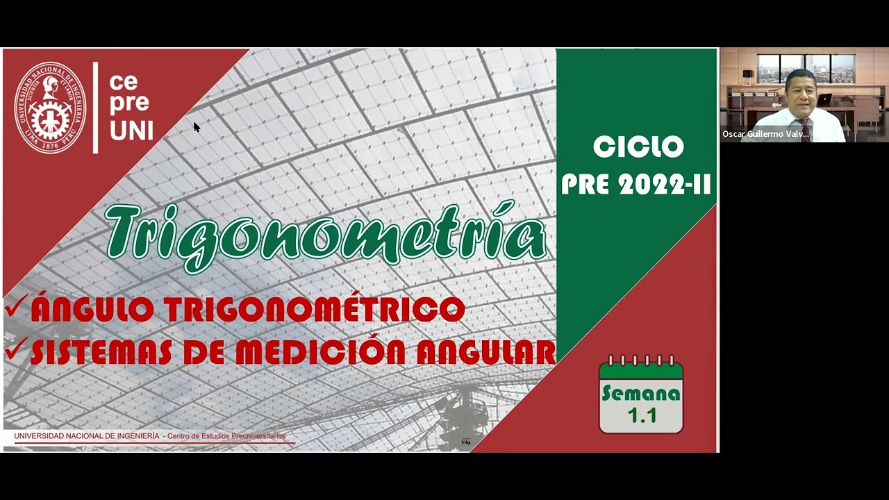CEPRE UNI 2022-2 | TRIGONOMETRÍA SEMANA 1 (parte 1)