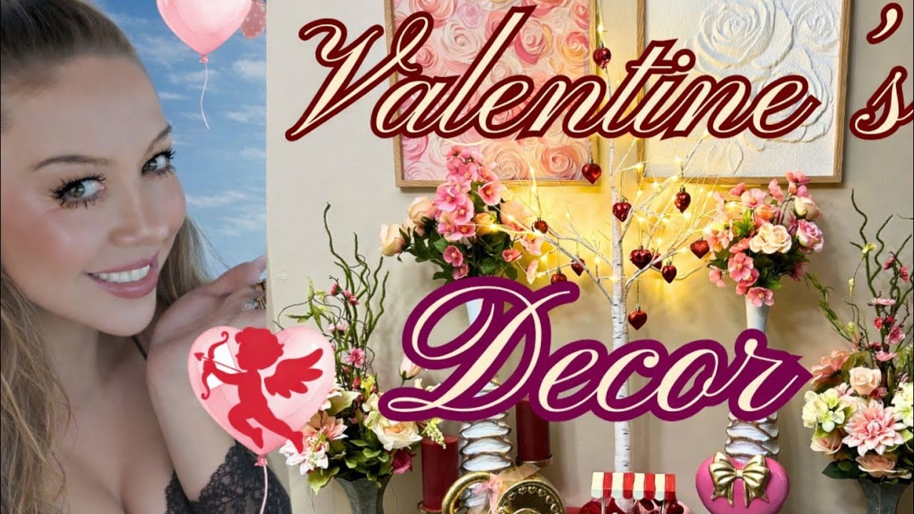 Valentine’s Decor Tour & Life Lately Vlog 💕 Come Along!Love Is in the Air ❤️ Valentine’s