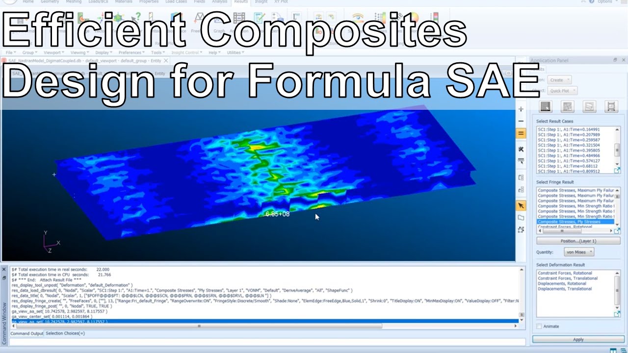Cracking composite challenges in Formula SAE using Digimat (2025)