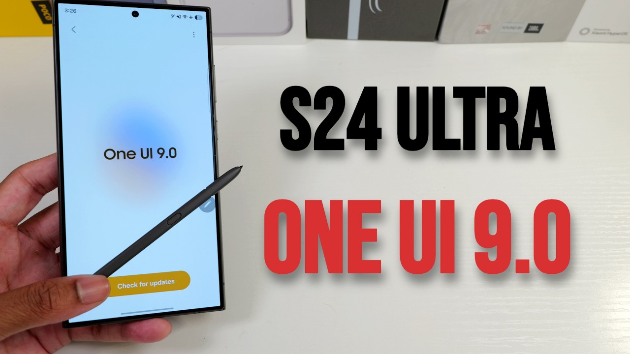Galaxy S24 Ultra (официальное обновление One UI 9) &mdash; новые функции и плавная анимация!