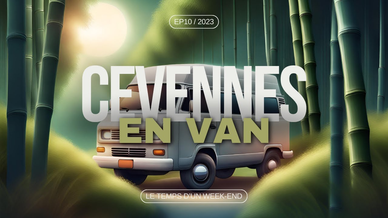 EP10 - ROADTRIP EN VAN DANS LES CEVENNES (BAMBOUSERAIE, TRAIN À VAPEUR, etc.)