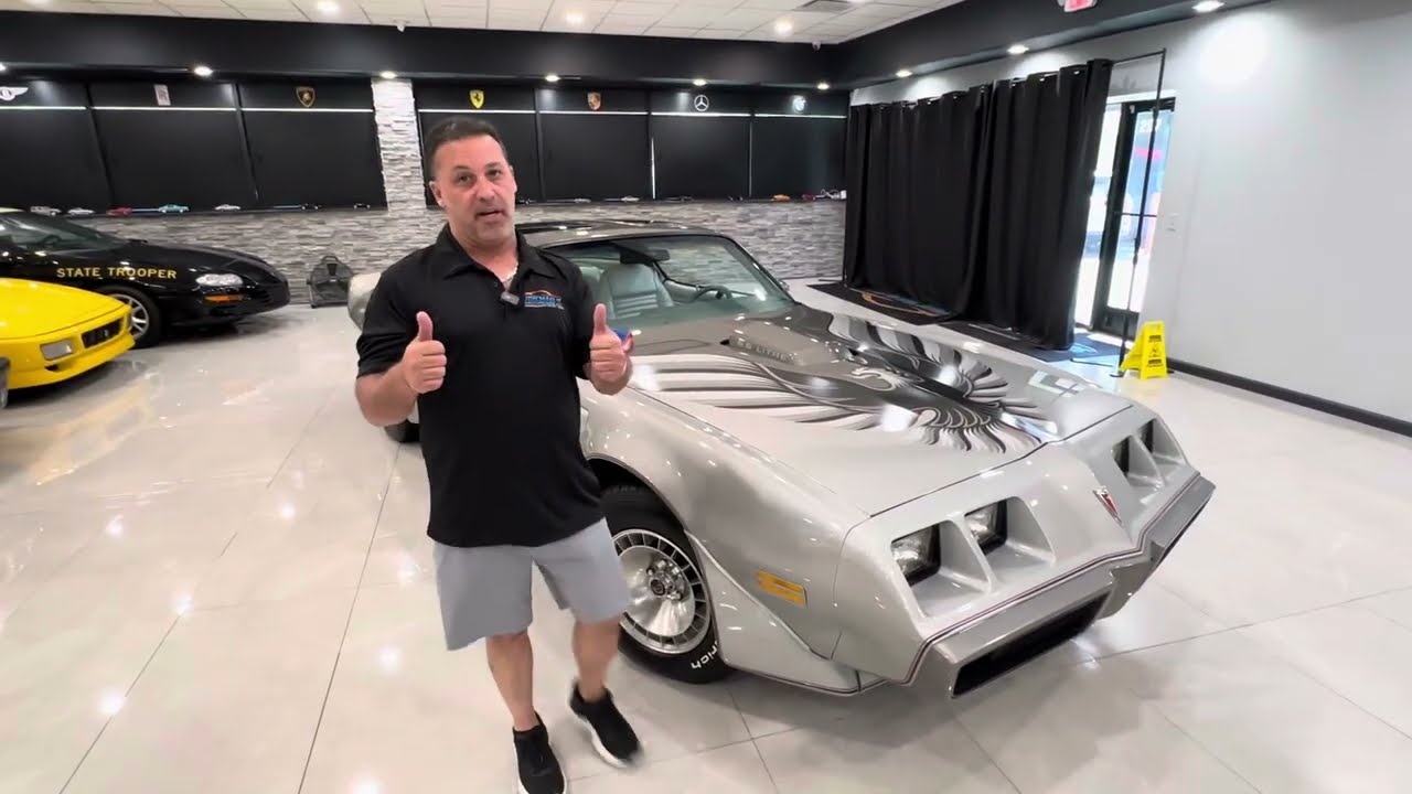 Showcasing our 5k Mile 1979 Pontiac Firebird Trans Am 10th Anniversary Edition