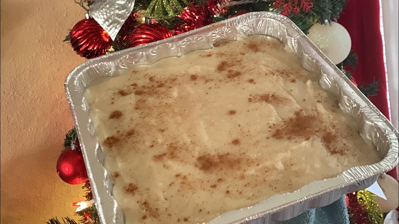 Receta de tembleque Puertorriqueño.