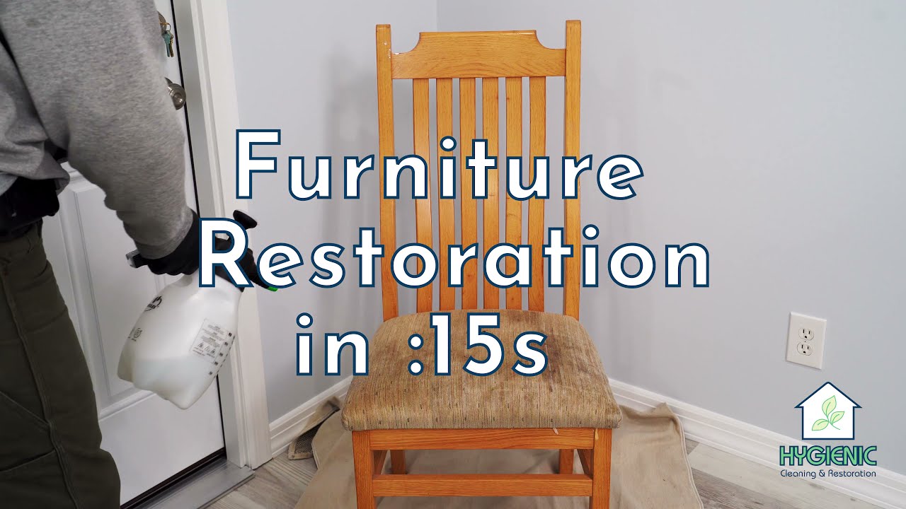 Furniture Cleaning & Restoration - Time Lapse
