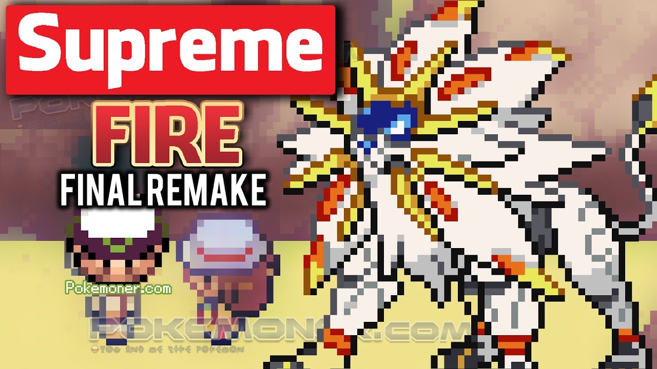Pokemon Supreme Fire Final Remake - A New GBA Hack ROM in Pokemon Supreme Fire series